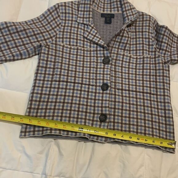 RACHEL ROY, crop jacket, long sleevesg sleeve, button up, good condition medium - Picture 8 of 12